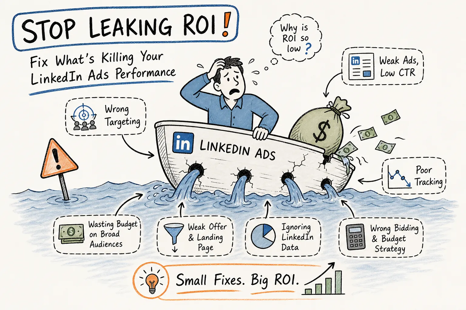 10 LinkedIn Ads Mistakes Killing Your B2B ROI