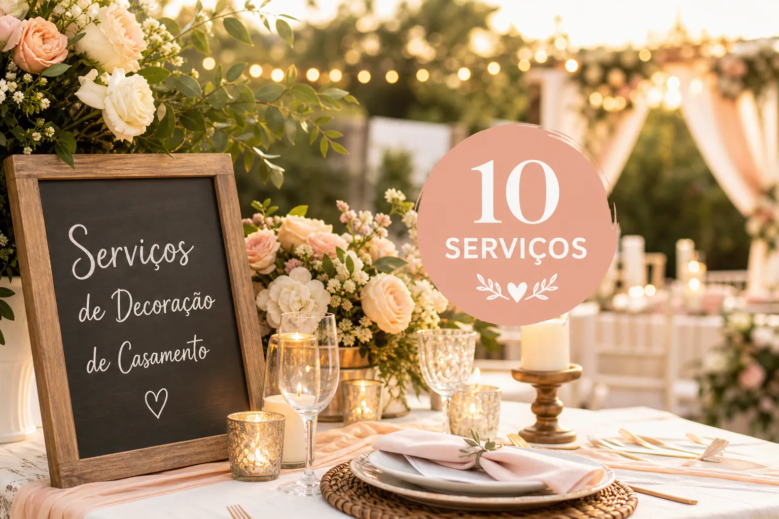 10 Serviços de Decoração de Casamento Que Você Precisa Conhecer