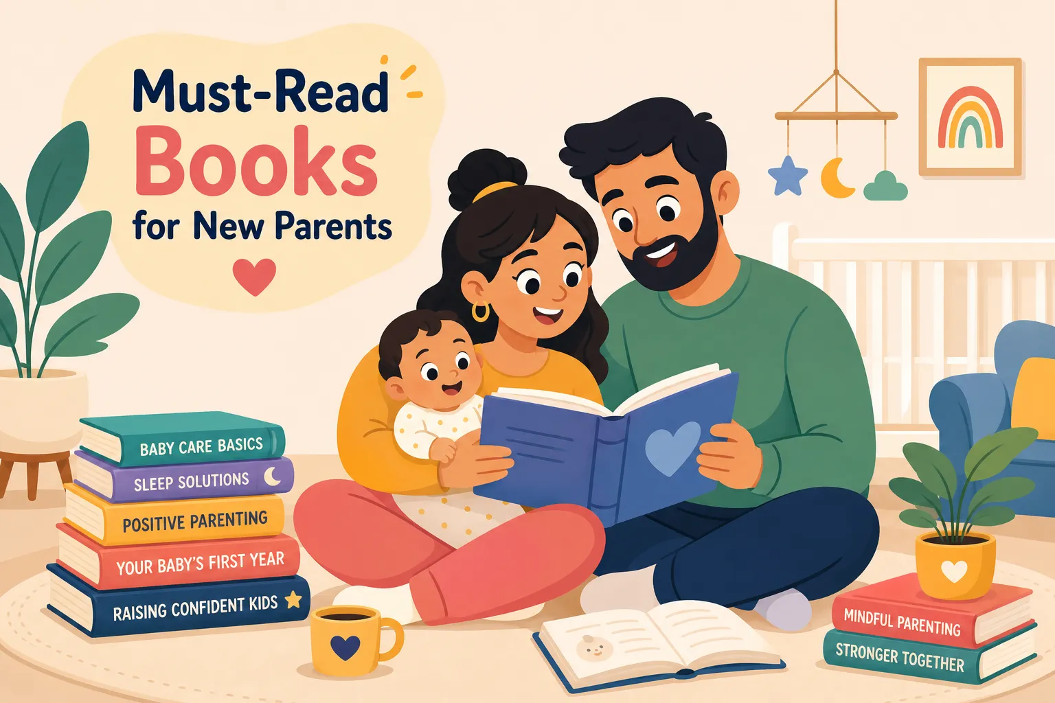 15 Must-Read Books for New Parents: The Essential List