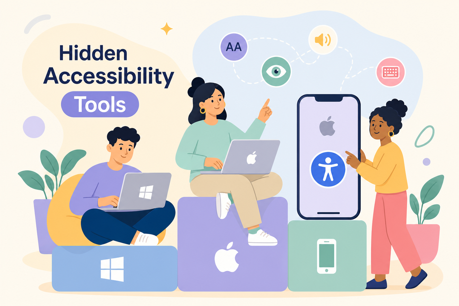 Accessibility tips: hidden tools in Windows, Mac, iPhone