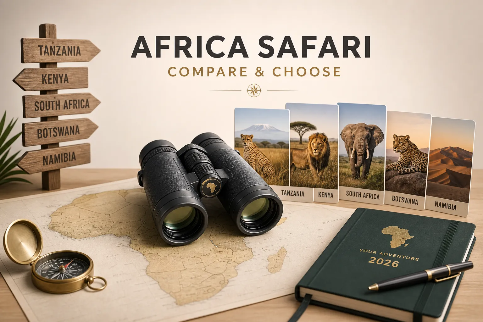 Africa Safari Comparison: Which Country Is Best for You in 2026?