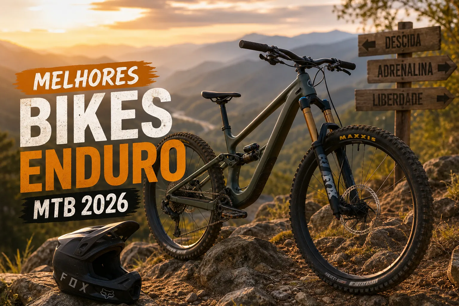 As melhores bikes enduro MTB para comprar no Brasil em 2026