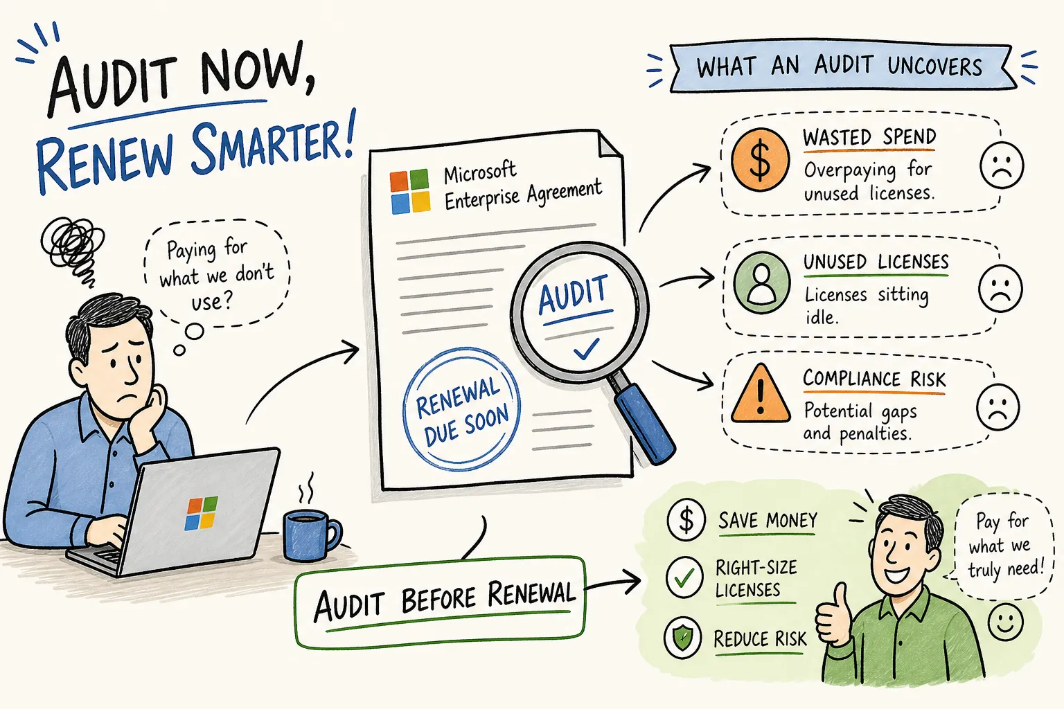 Audit Your Microsoft Enterprise Agreement Before Renewal