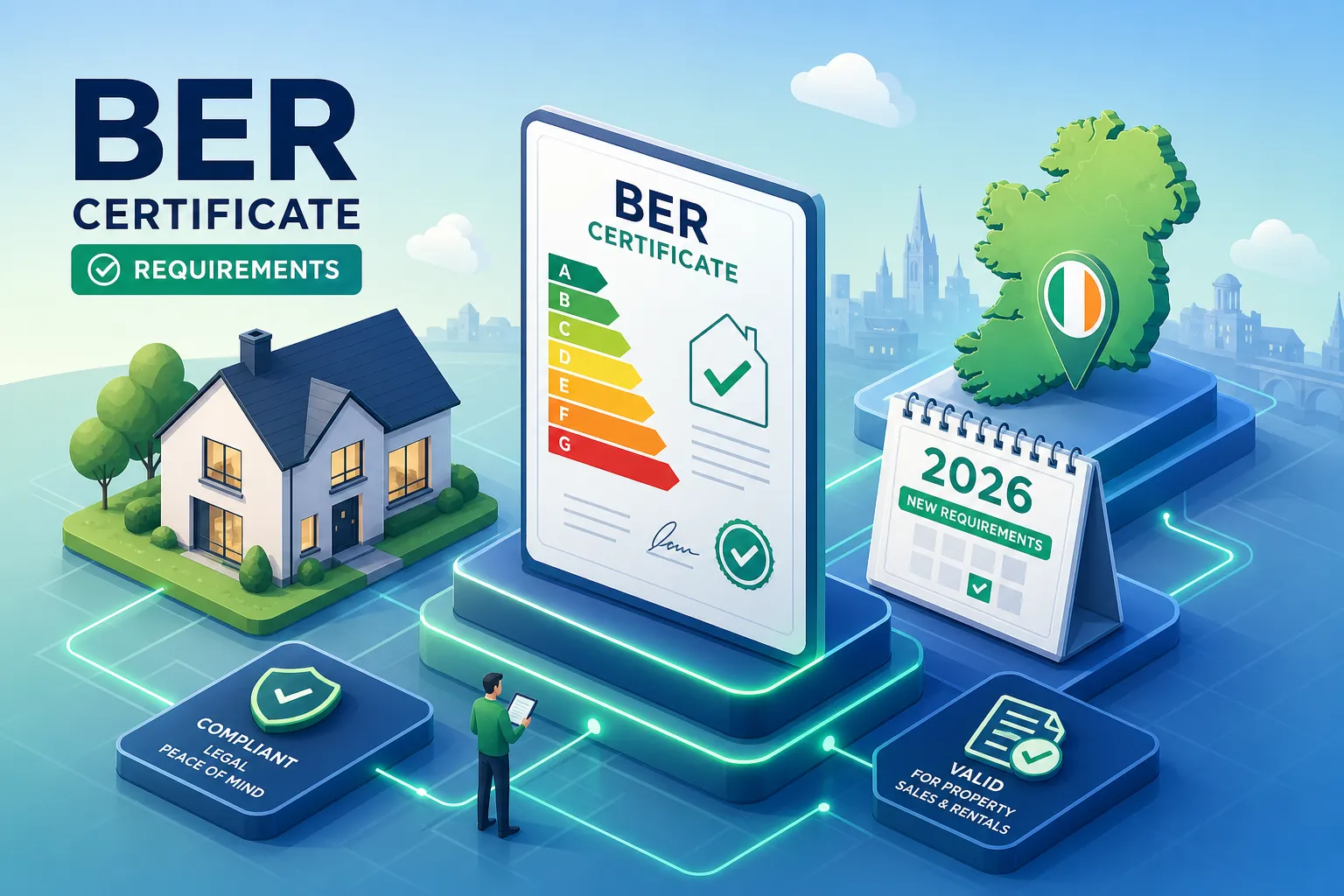 BER certificate requirements in Ireland: the 2026 guide for landlords on Building Energy Rating compliance