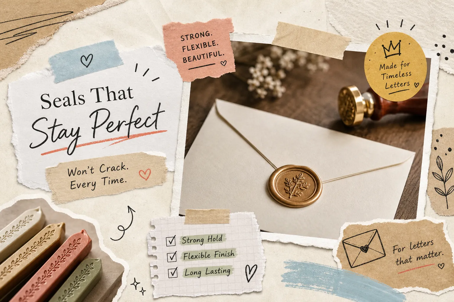 Best Sealing Wax for Mailing Letters That Won't Crack