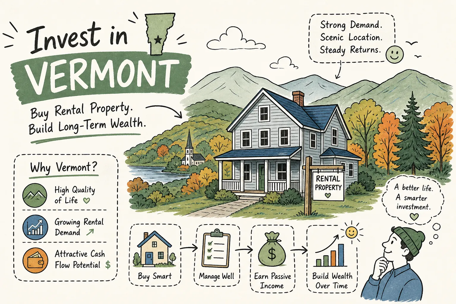 Buying Rental Property in Vermont: An Investor's Guide