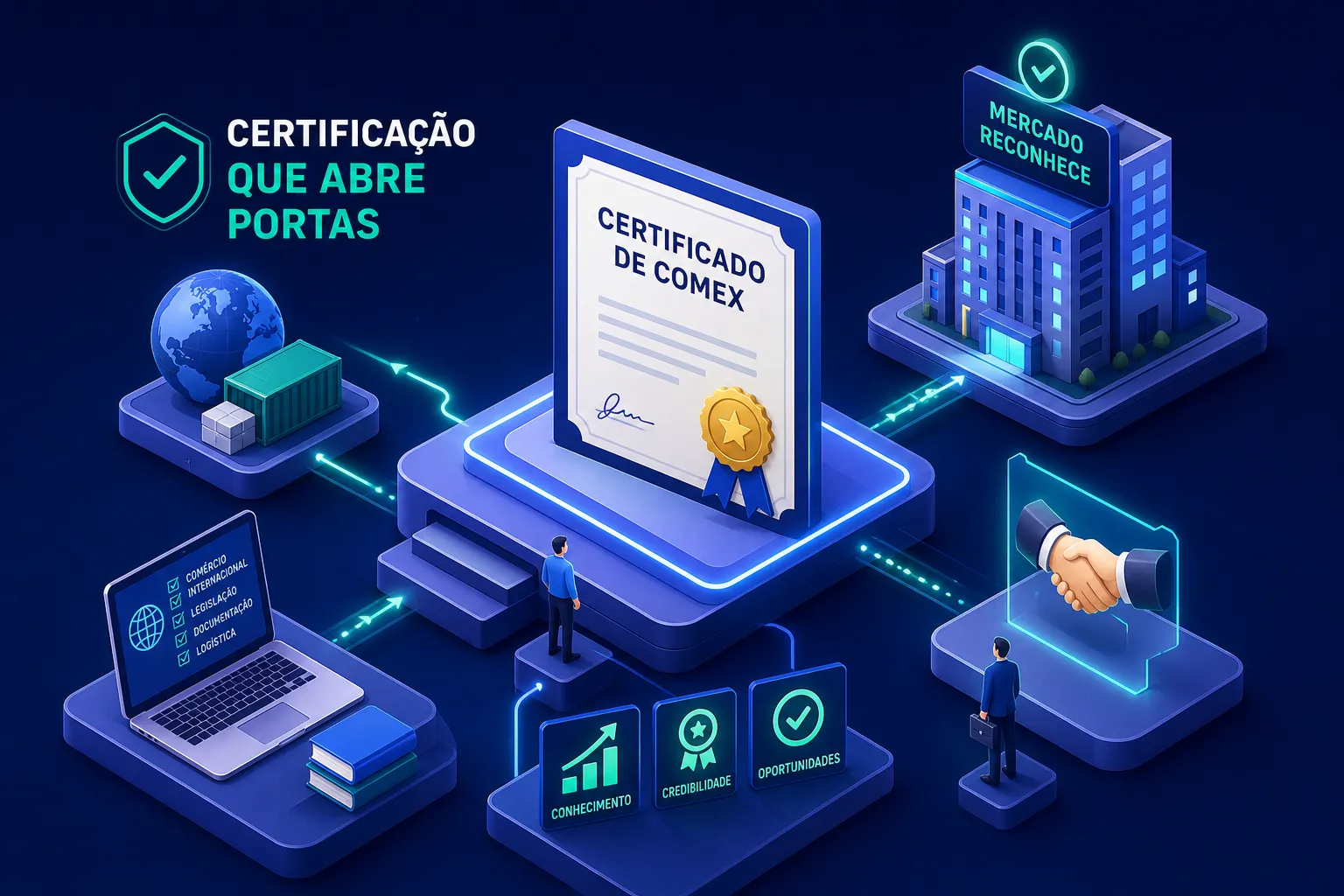 Certificados de comex que o mercado de trabalho reconhece