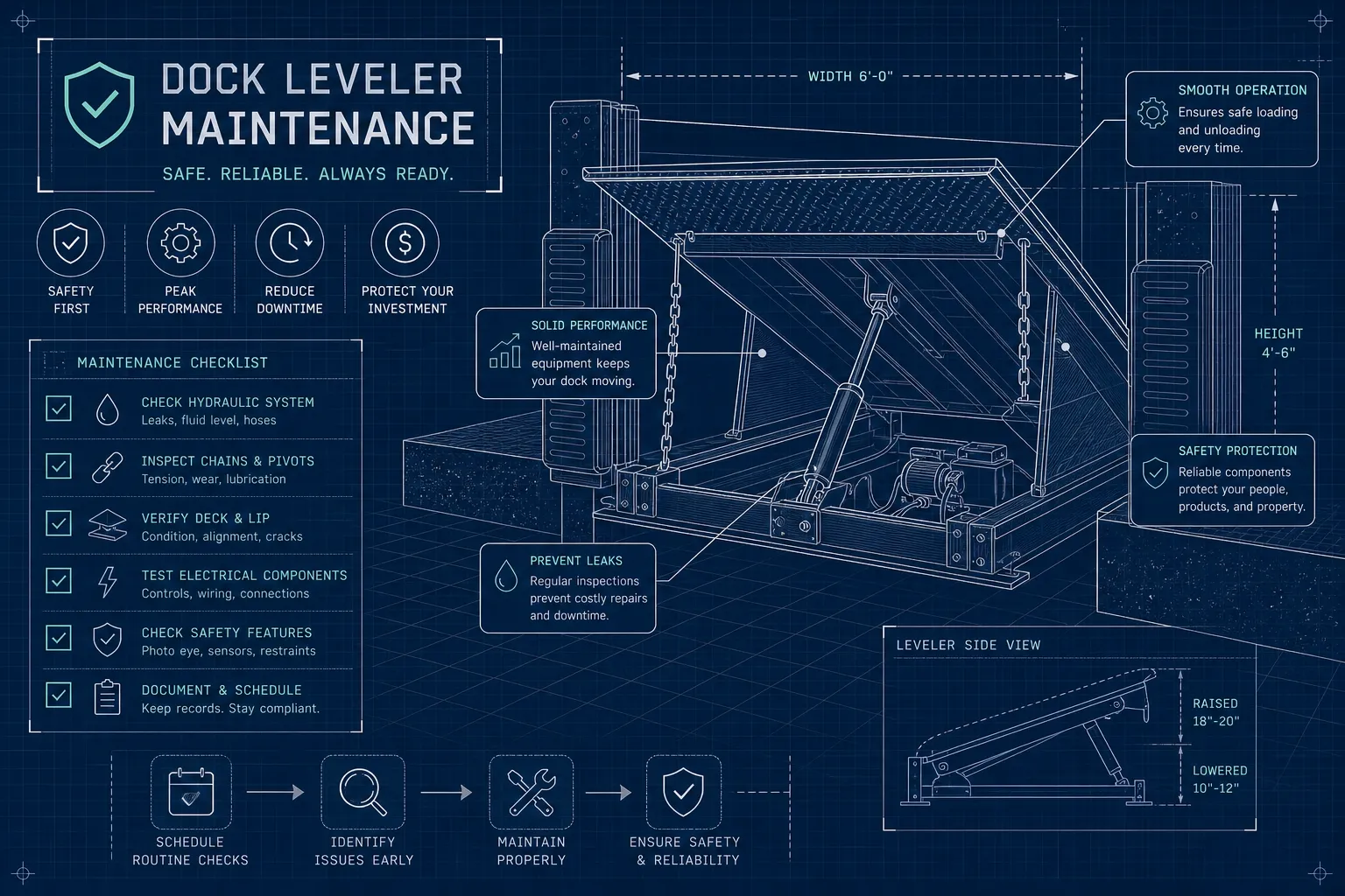 Commercial Dock Leveler Maintenance: The Complete Property Manager's Guide