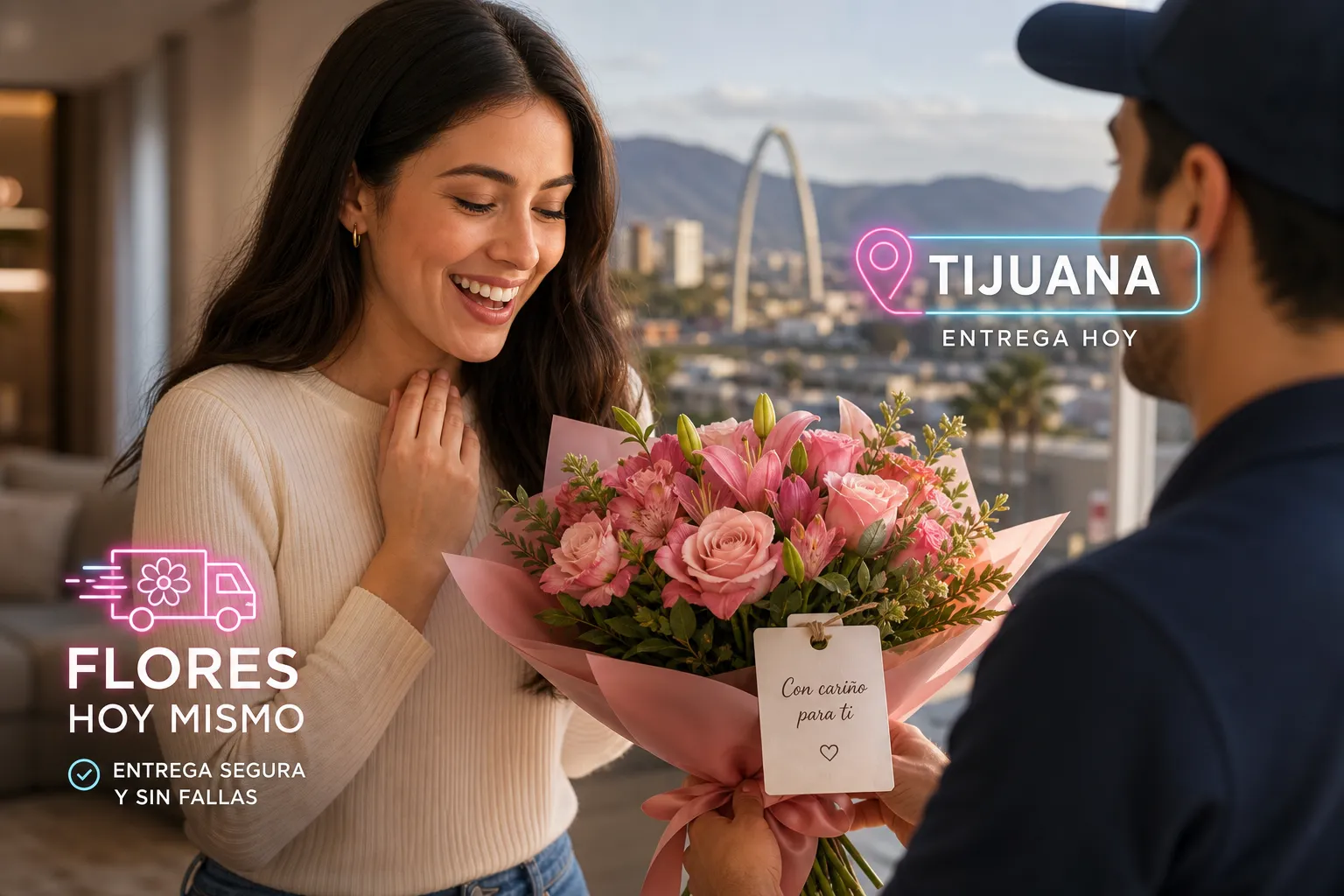 Cómo enviar flores a Tijuana hoy mismo y sin fallas
