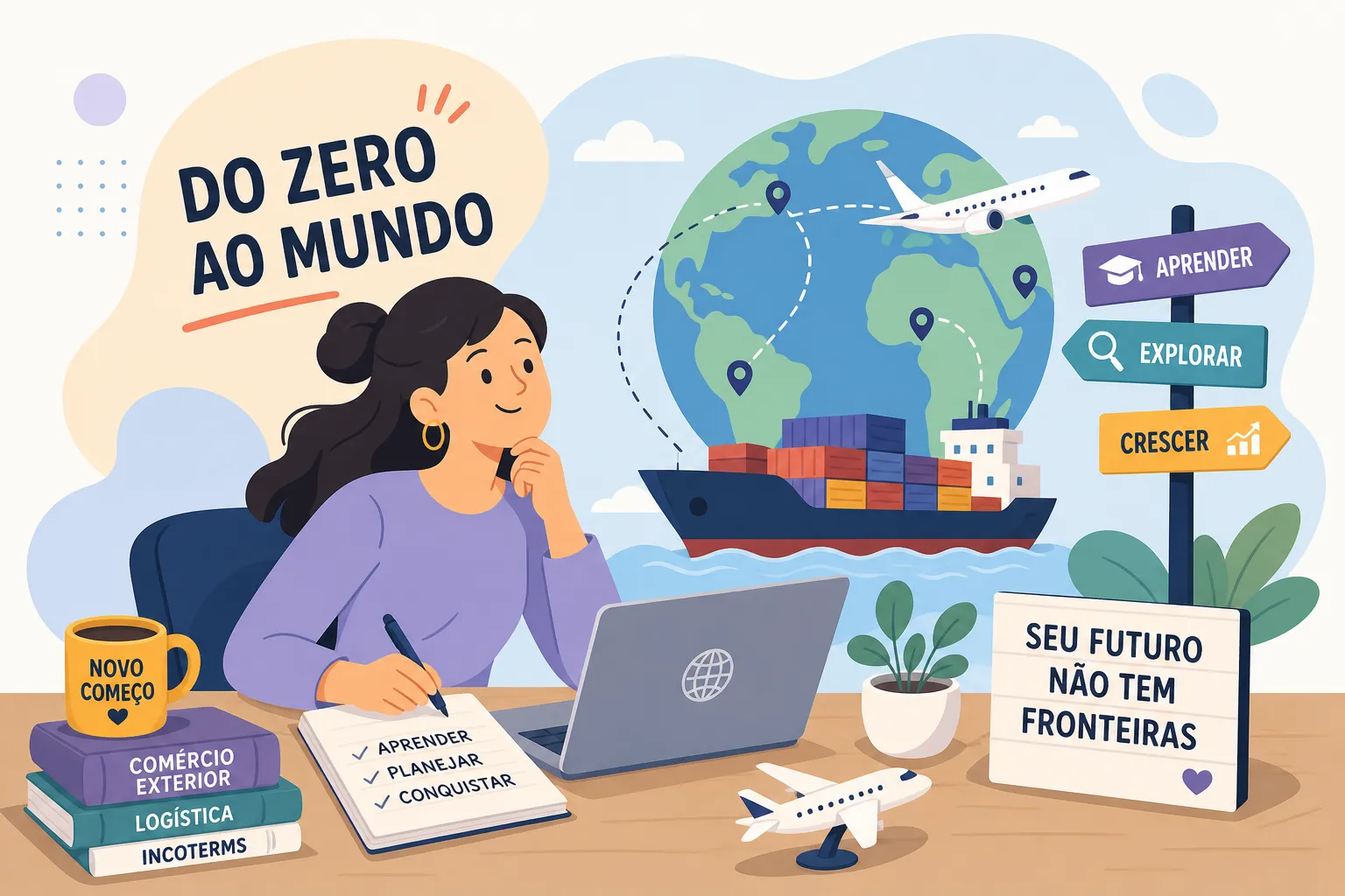 Como iniciar a carreira em comércio exterior do zero