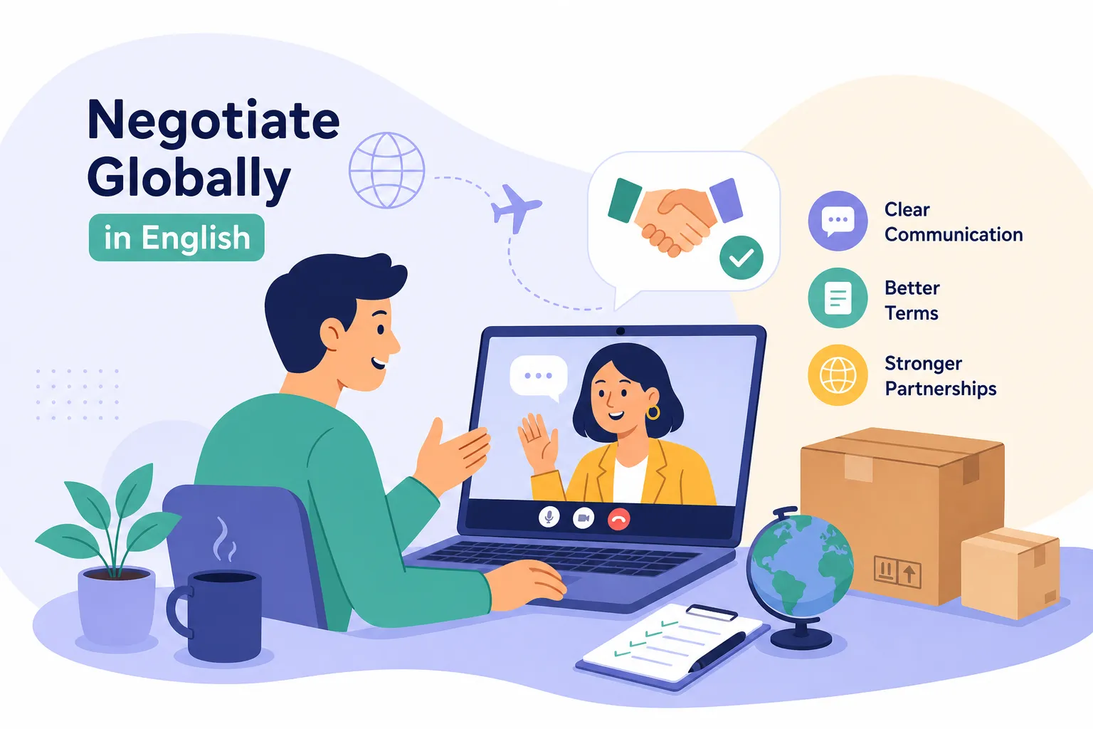 Como negociar com fornecedores internacionais em inglês