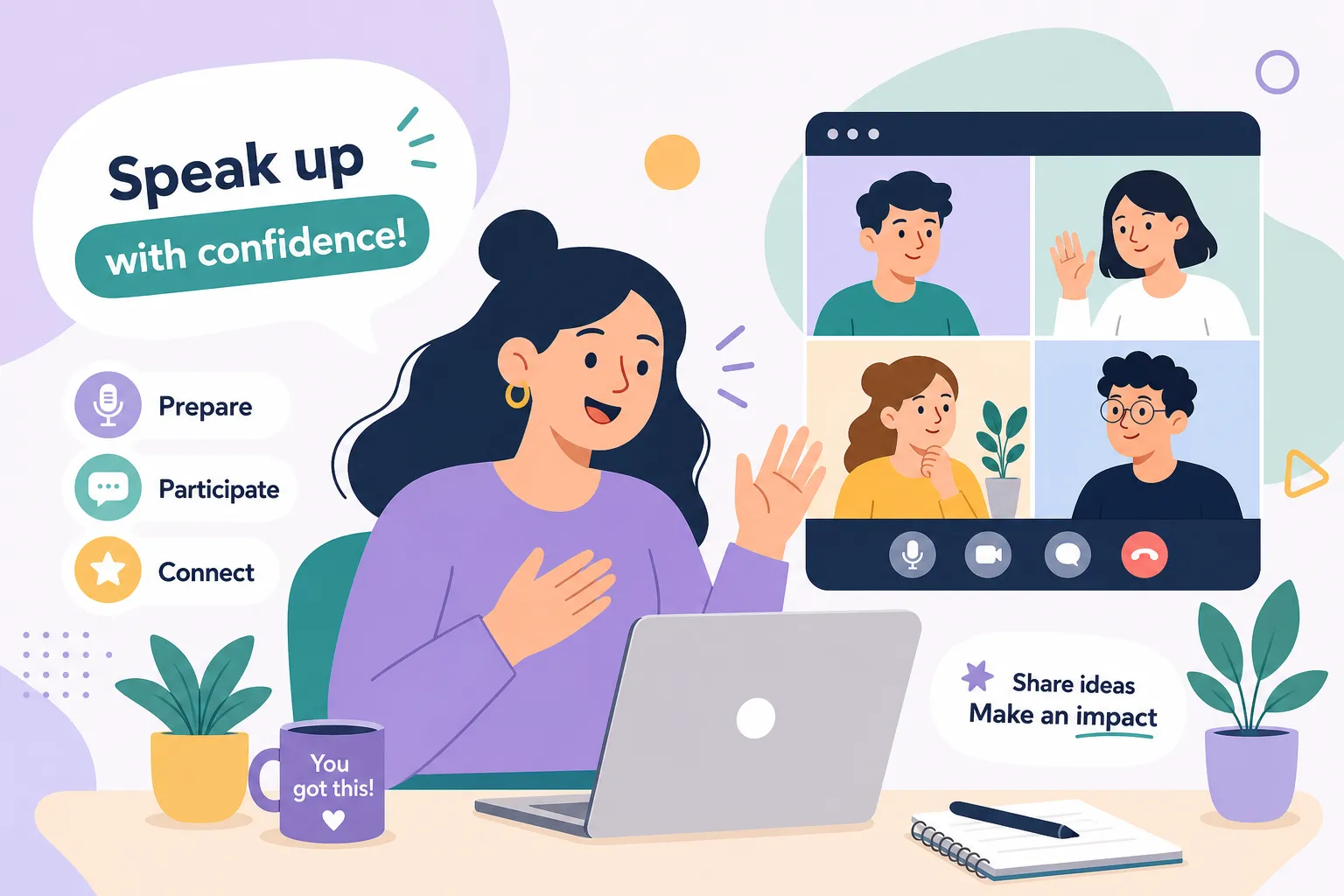 Como participar de reunião em inglês com confiança