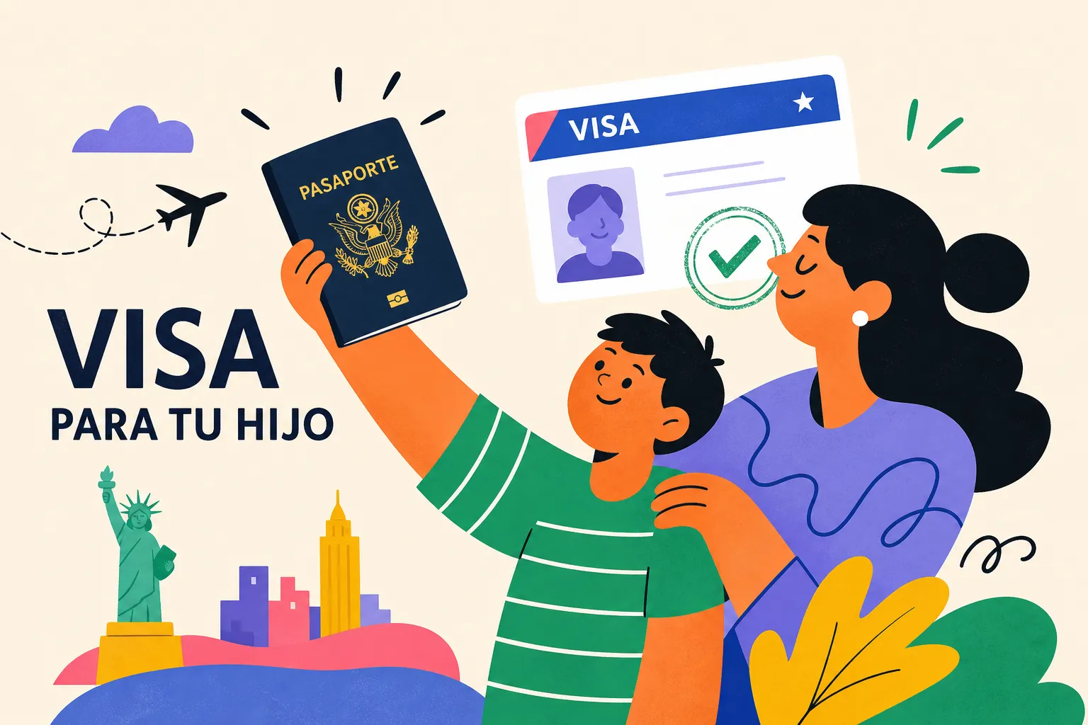 Cómo tramitar la visa americana para tu hijo menor de edad en Ecuador