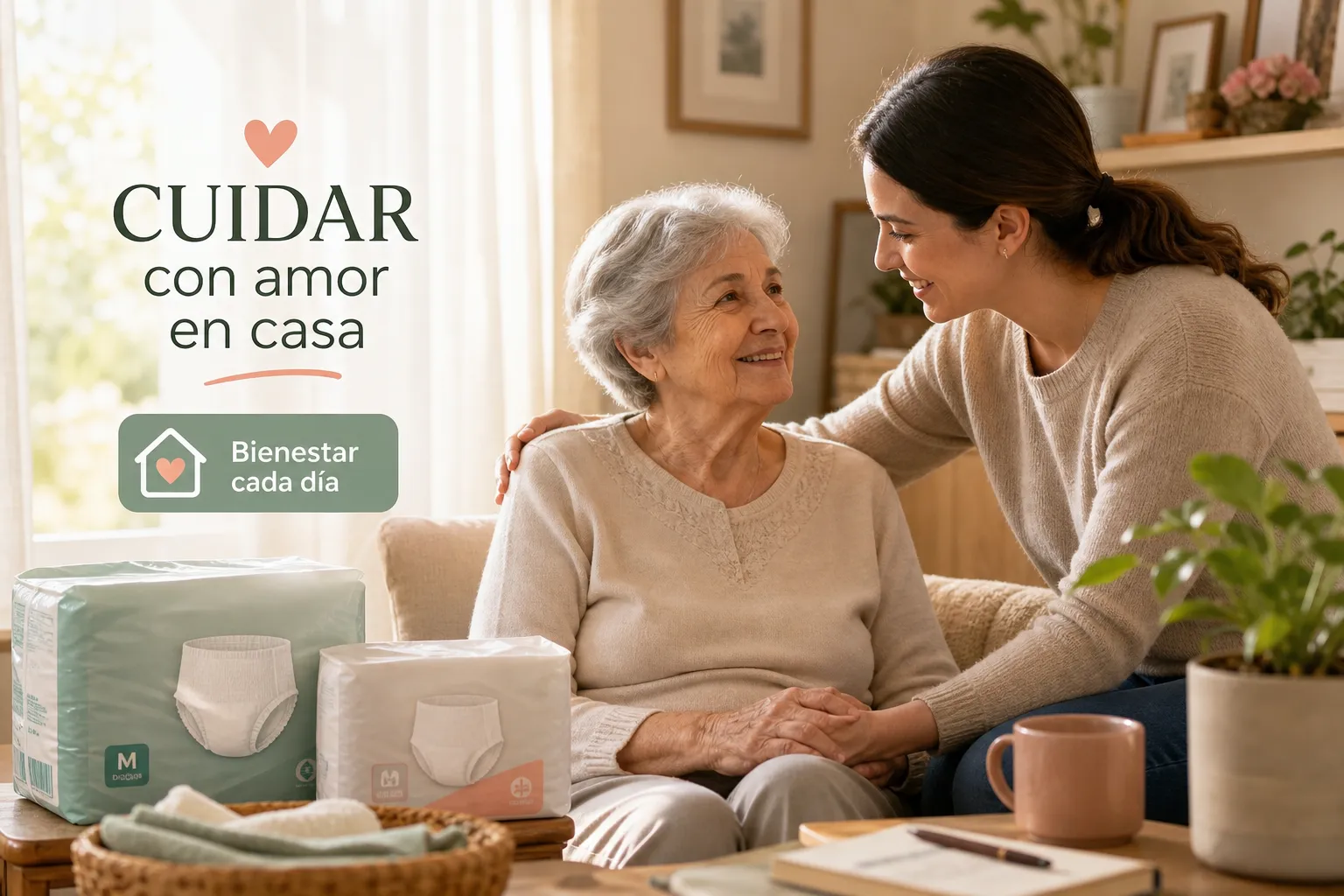 Consejos para cuidadores ante la incontinencia en casa