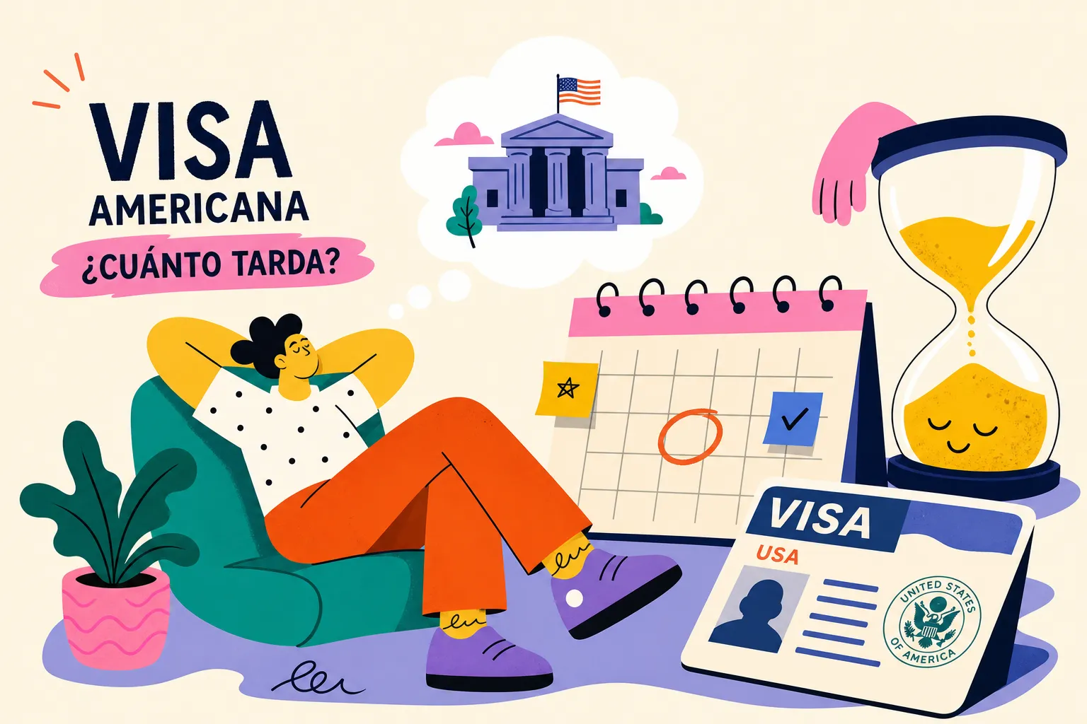 ¿Cuánto tarda la cita para la visa americana en España en Madrid y Barcelona?