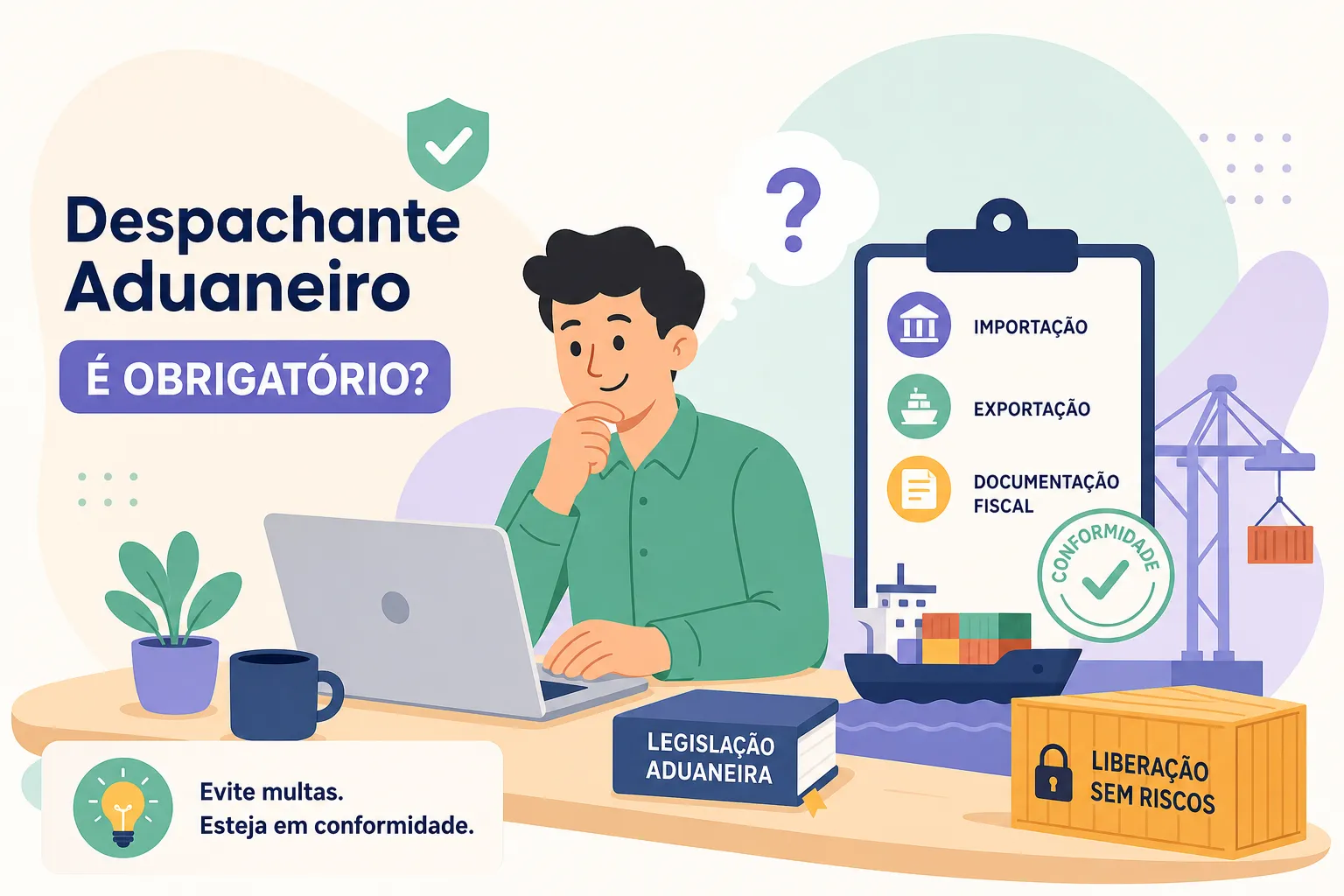 Despachante aduaneiro: quando é realmente obrigatório?
