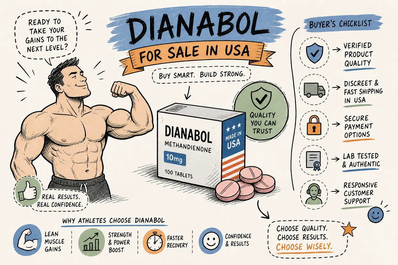 Dianabol for Sale in the USA: Buyer's Guide for 2026