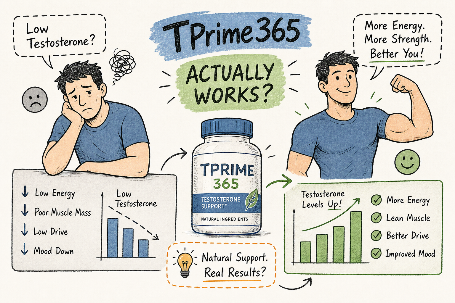 Does TPrime365 Actually Work for Low Testosterone?