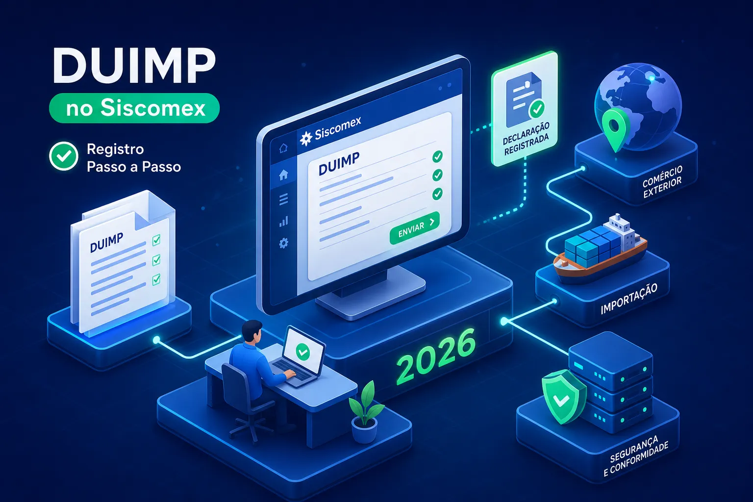 DUIMP no Siscomex: como registrar passo a passo em 2026