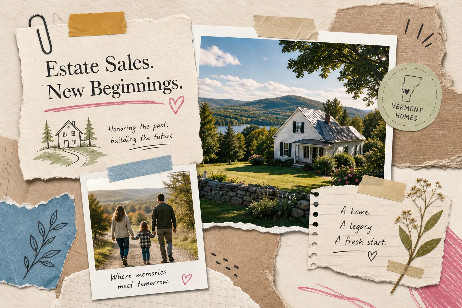 Estate sale real estate in Vermont: A guide for families