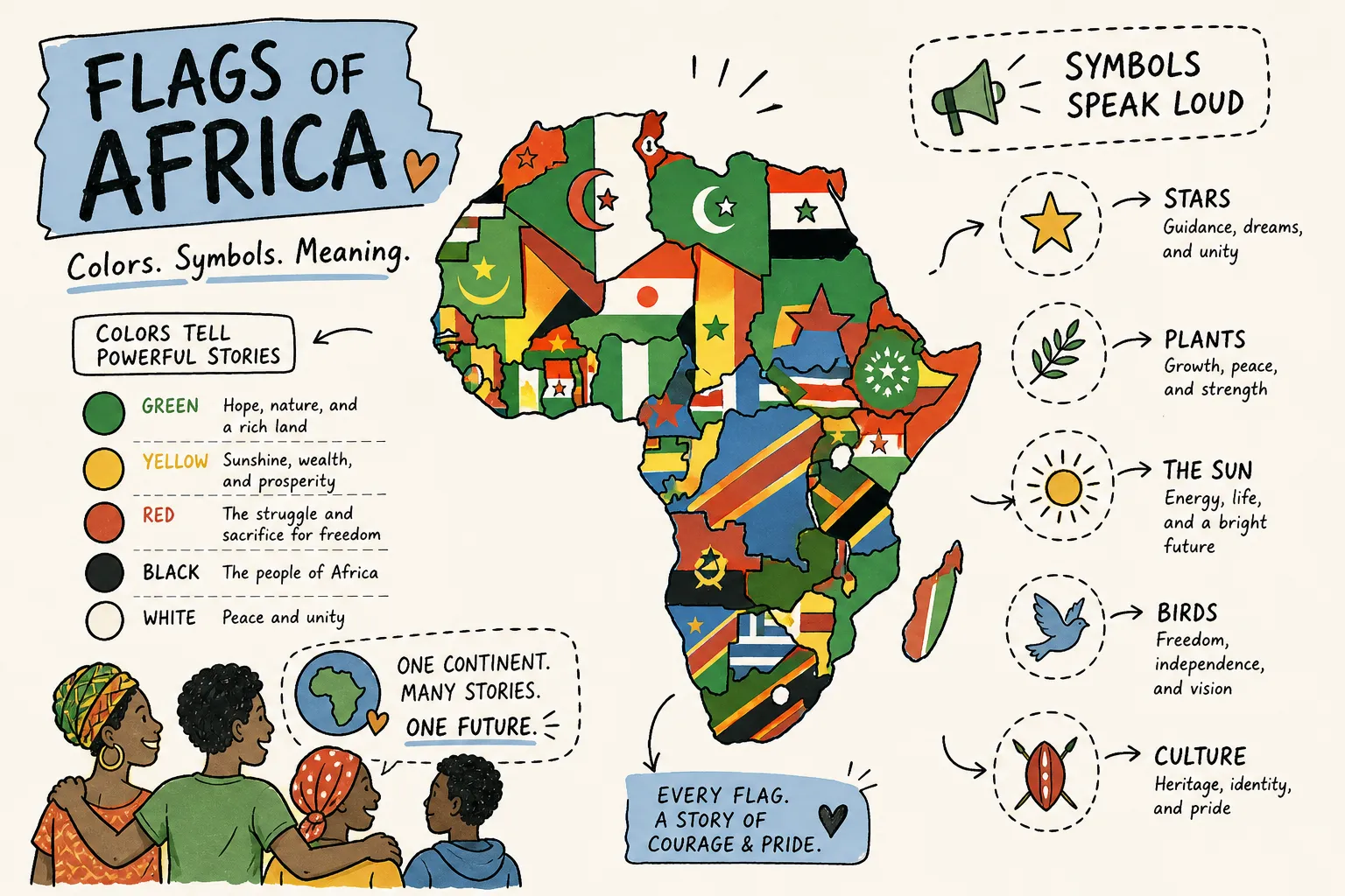 Flags of Africa: Colors, Symbols, and What They Mean