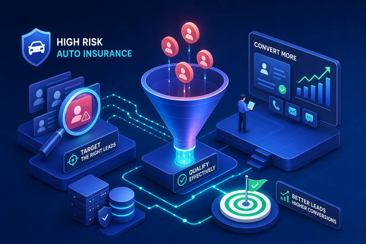 High Risk Auto Insurance Leads: How to Target and Convert Them