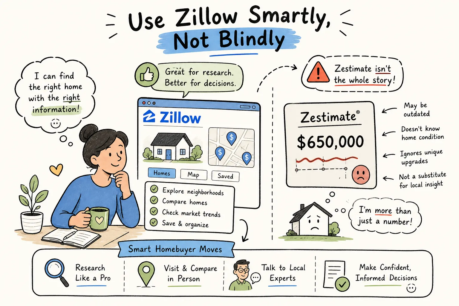 How Homebuyers Can Use Zillow Effectively Without Falling for Zestimate Pitfalls