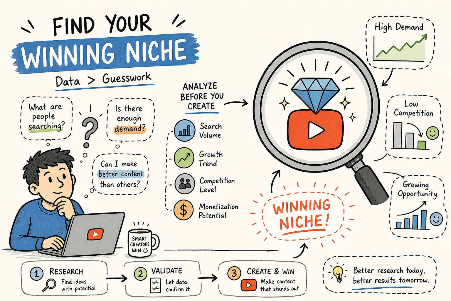 How to Do YouTube Niche Research the Right Way