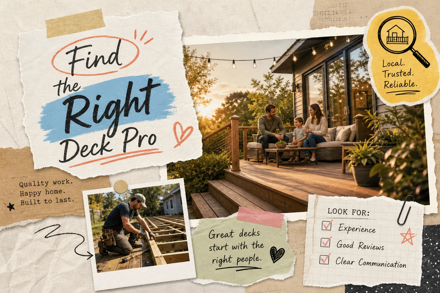 How to Find the Best Deck Contractors Near You