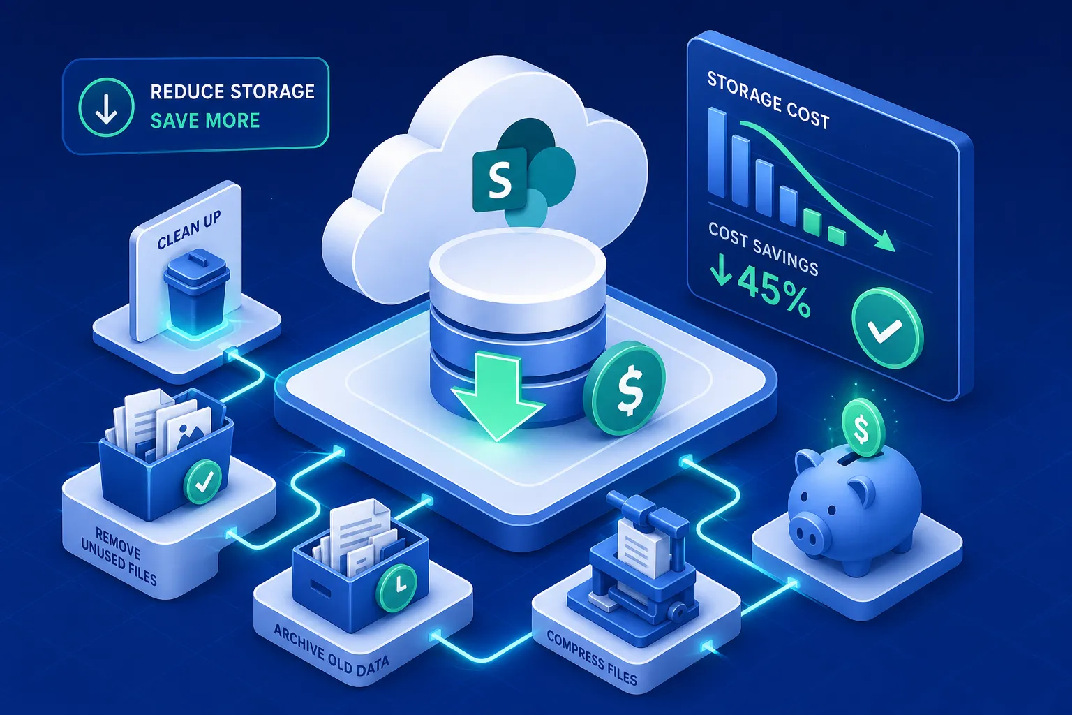 How to Reduce SharePoint Online Storage Costs Today