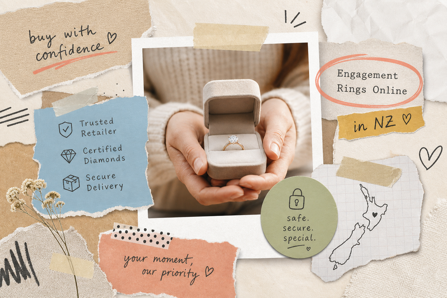 How to safely buy an engagement ring online in NZ