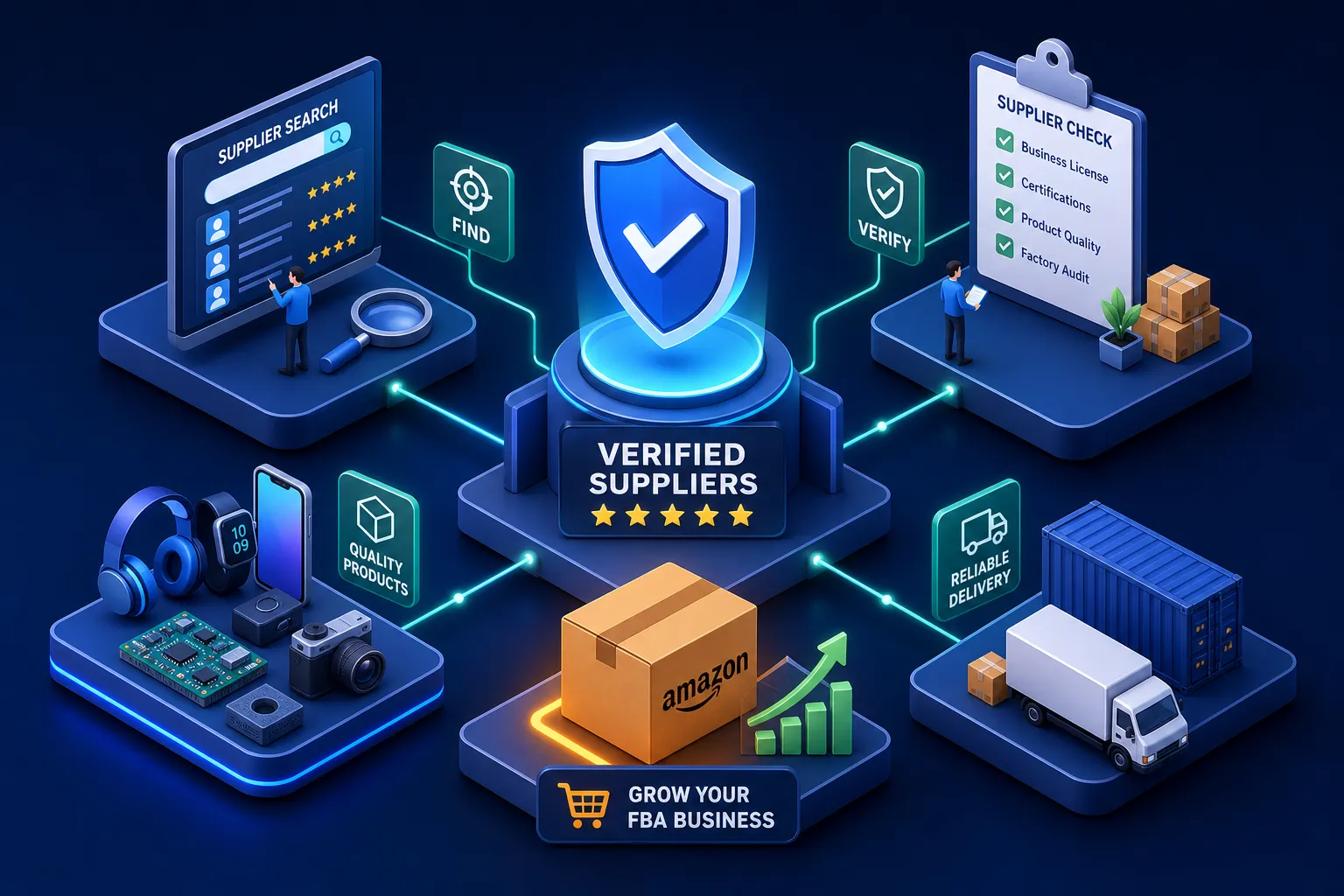 How to Source Verified Electronics Suppliers for Amazon FBA