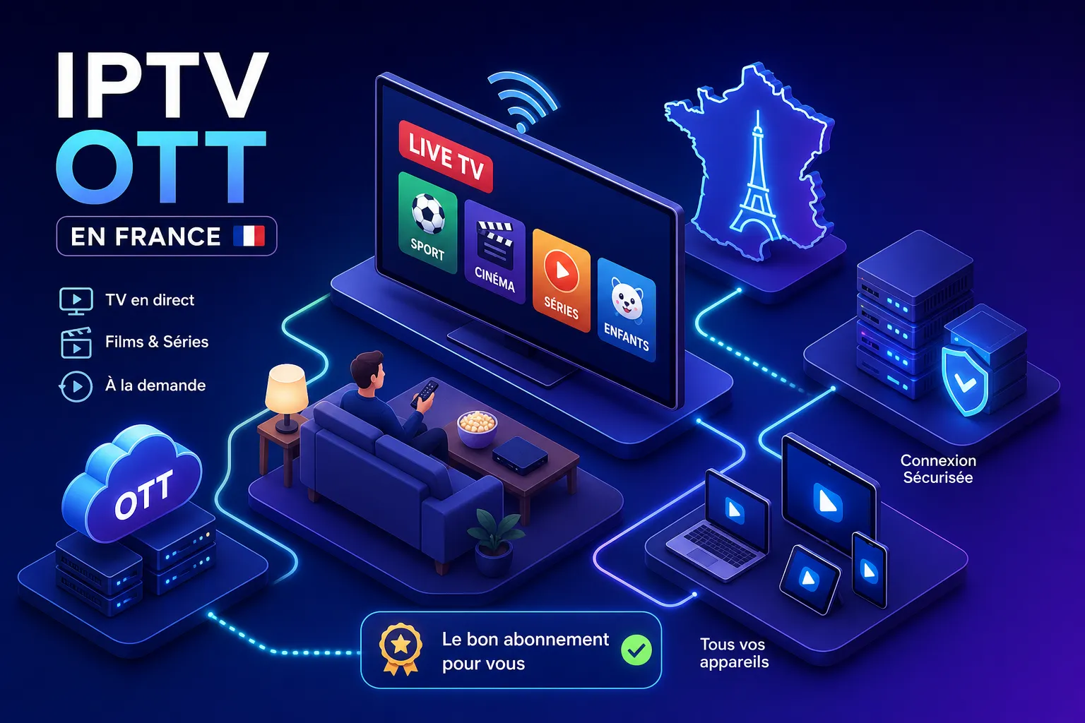 IPTV OTT en France : Comment Ça Marche et Quel Abonnement Choisir ?