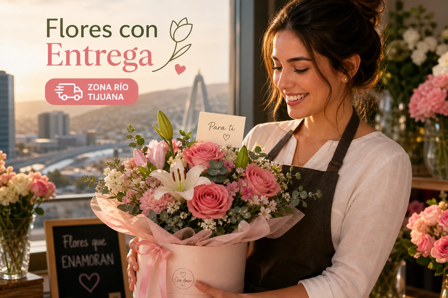 Las 5 mejores florerías con entrega en Zona Río Tijuana
