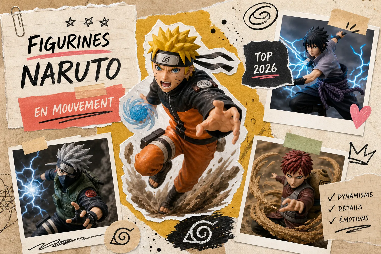 Les Meilleures Figurines Naruto en Mouvement en 2026