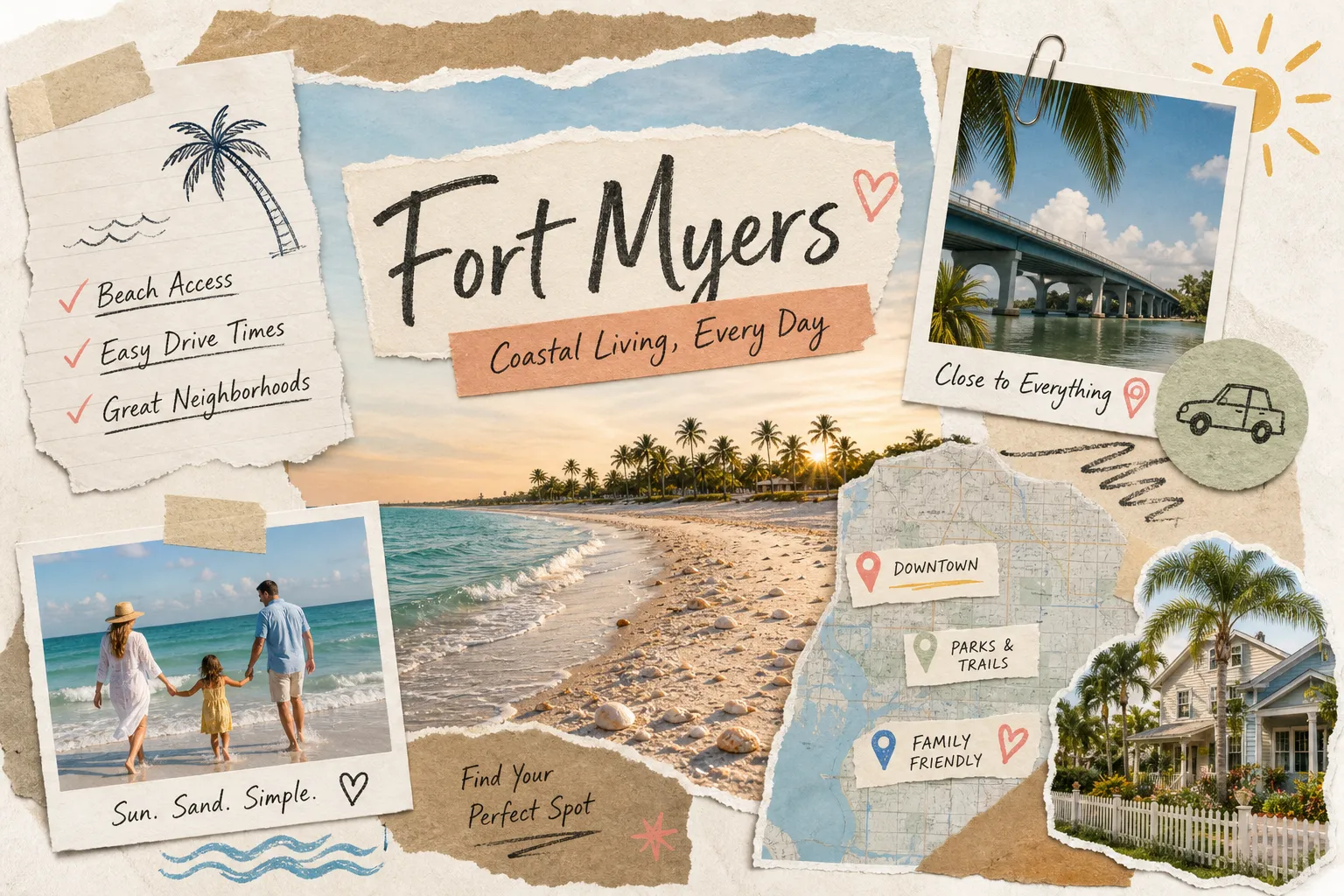 Living in Fort Myers: Beach Access, Drive Times & Best Neighborhoods
