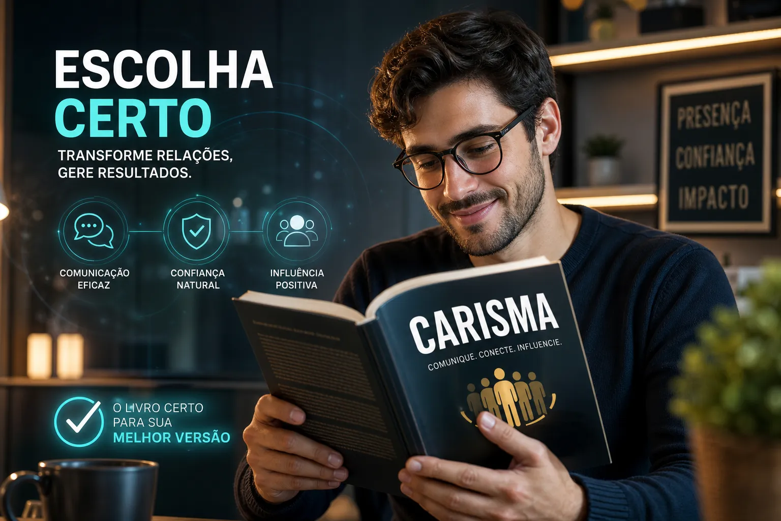 Livro Sobre Carisma: Guia Para Escolher o Ideal