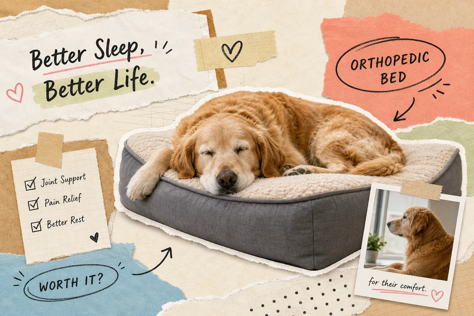 Orthopedic Bed for Dogs: Is It Worth It?