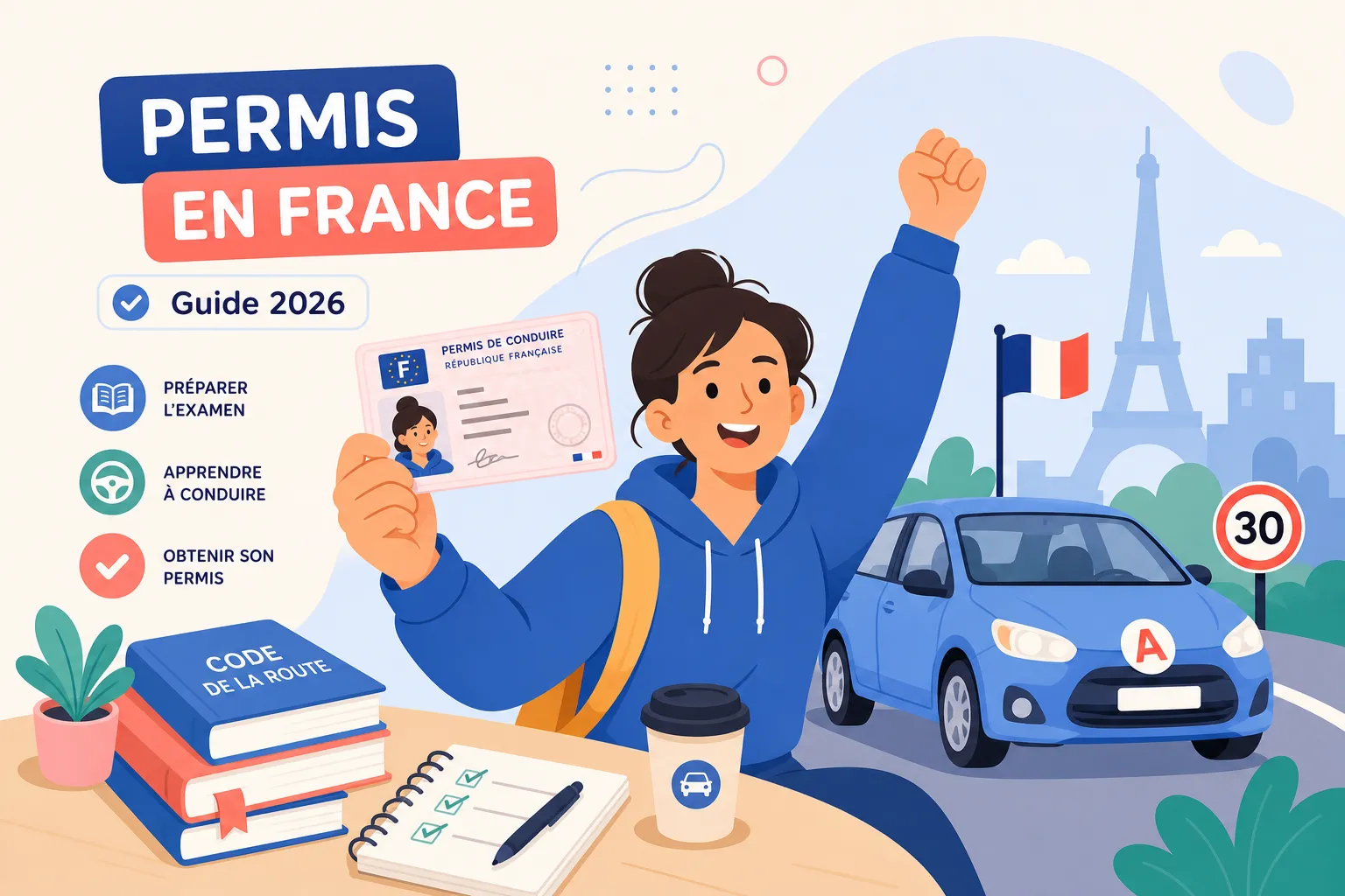 Permis de conduire en France : le guide complet 2026