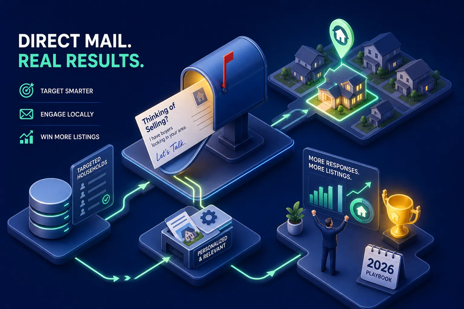 Real estate direct mail: The agent's 2026 playbook