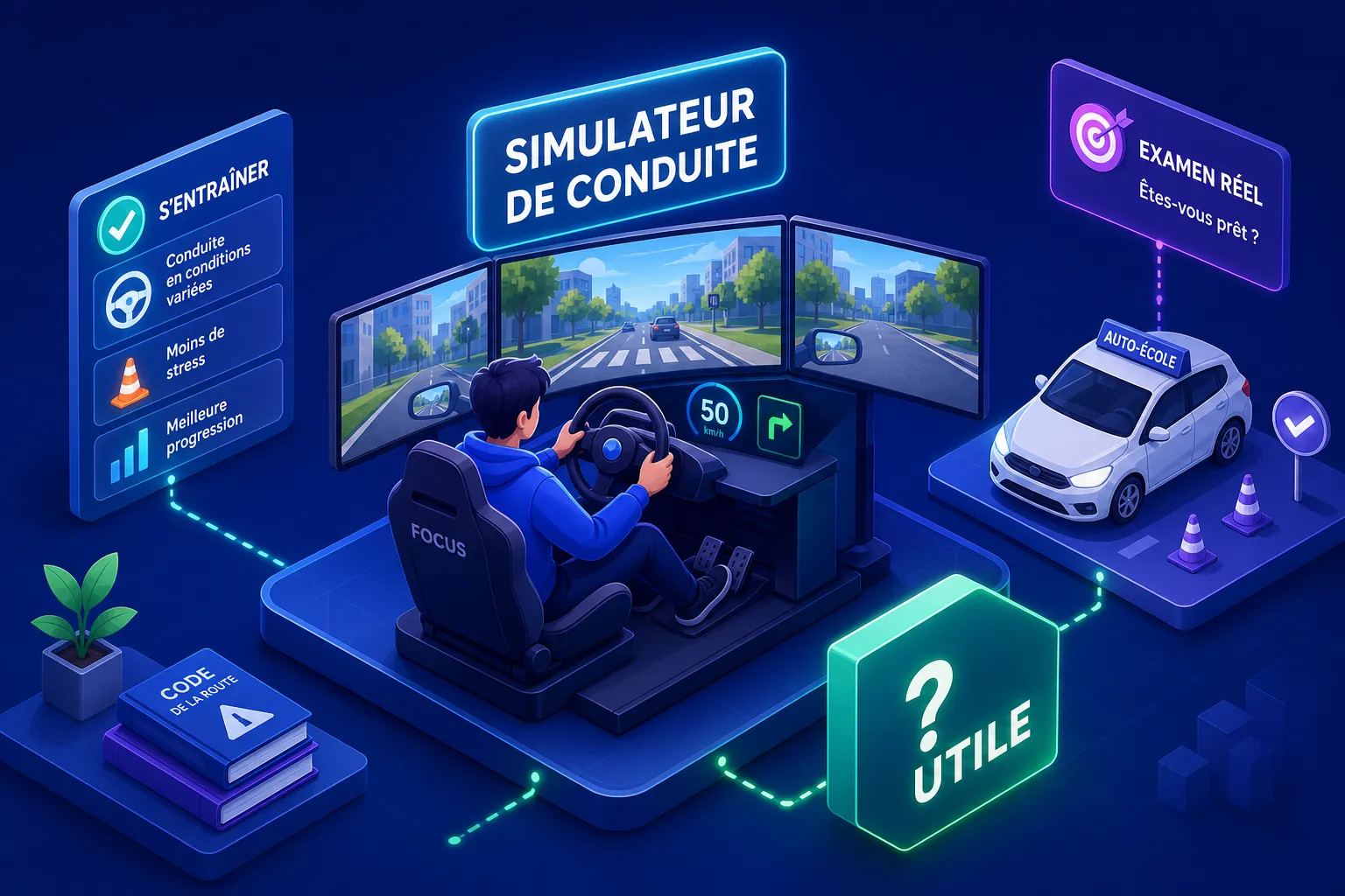 Simulateur de conduite : vraiment utile pour votre permis ?