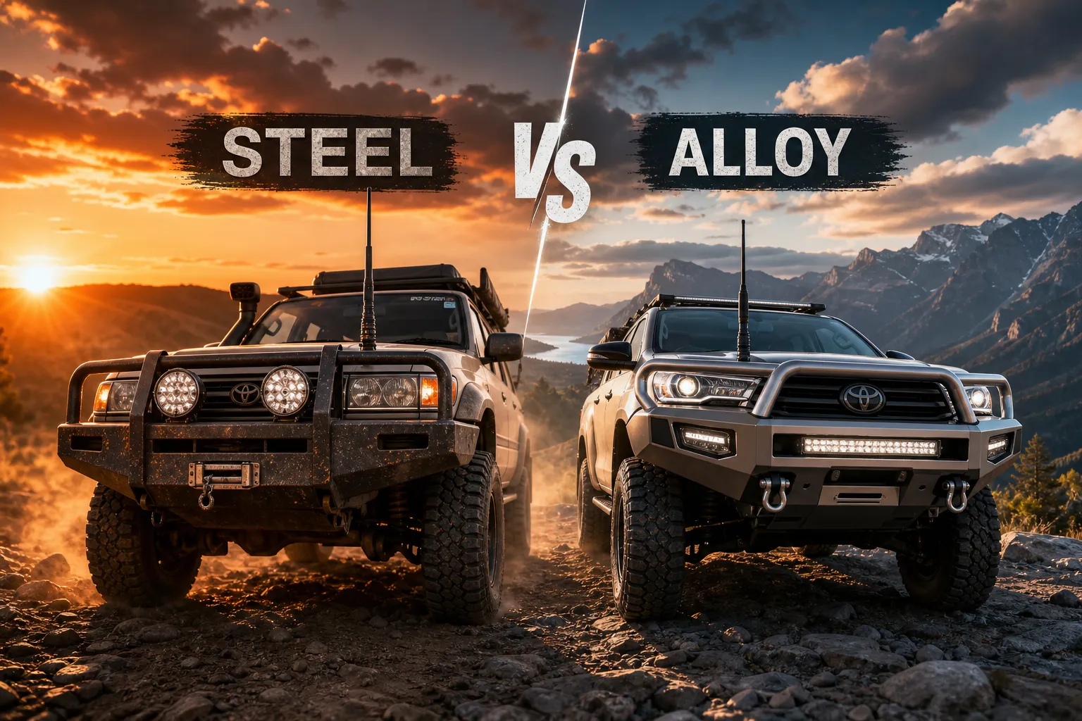 Steel vs Alloy Bull Bar: Which Is Best for Your 4WD?