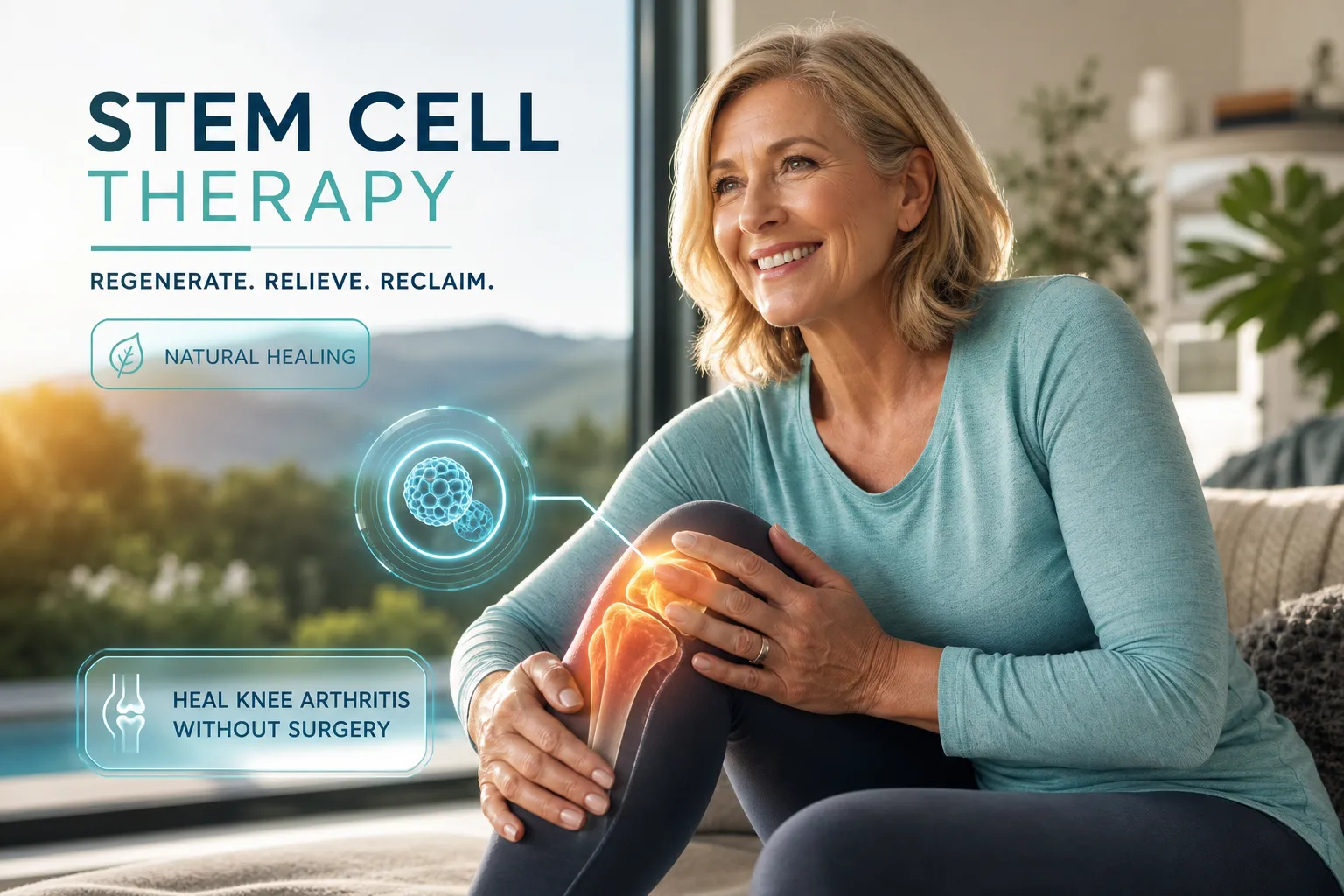 Stem cell therapy for knee arthritis: skip the surgery