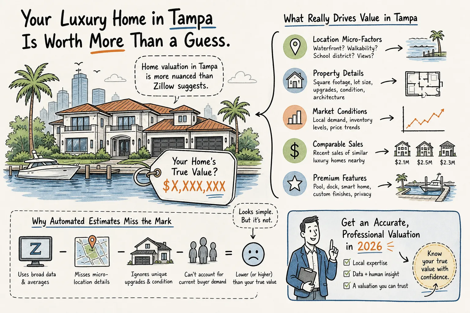 Tampa Home Valuation: What Your House Is Actually Worth