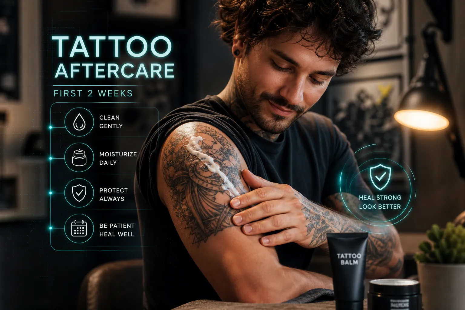 Tattoo aftercare: what actually works in the first two weeks