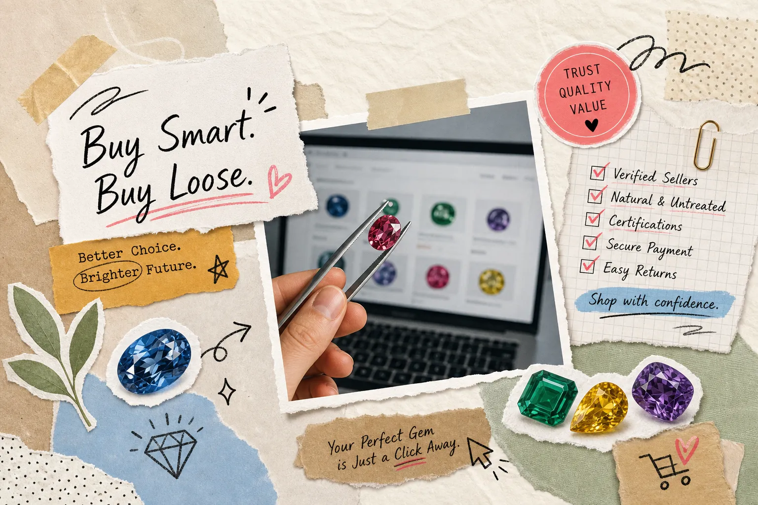 The Smart Way to Buy Loose Gemstones Online in 2026