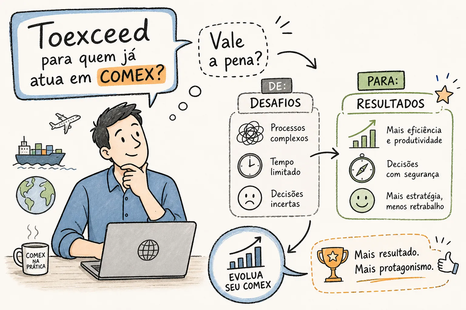 Toexceed para quem já atua em comex: vale a pena?