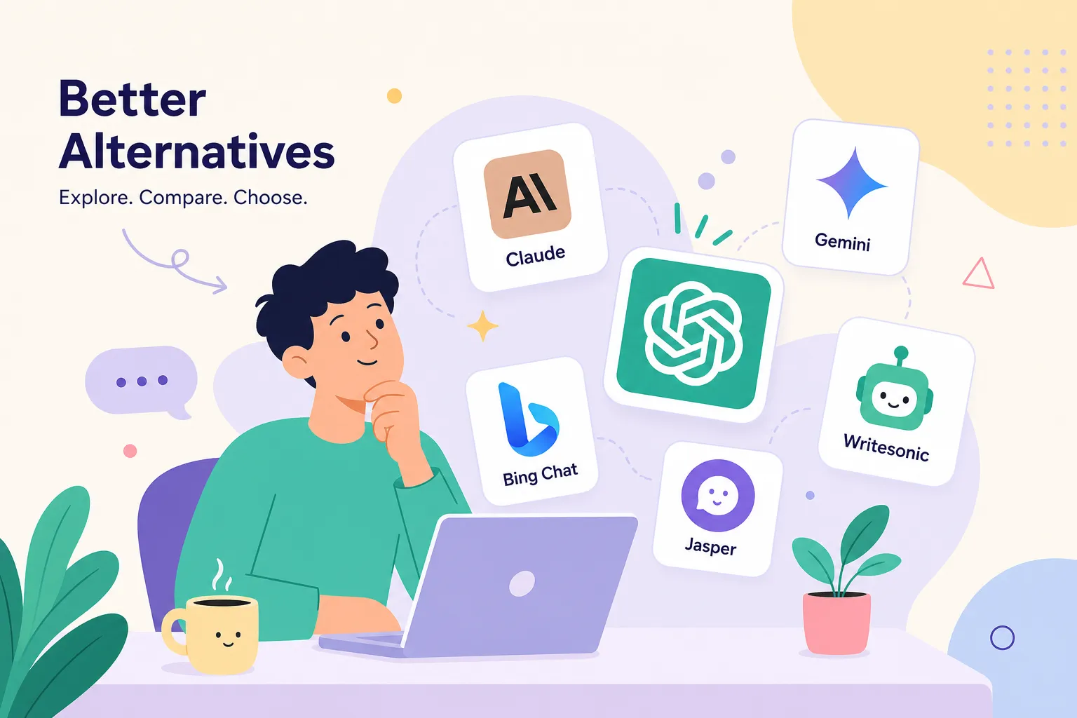 Top ChatGPT alternatives for writing, research, and more