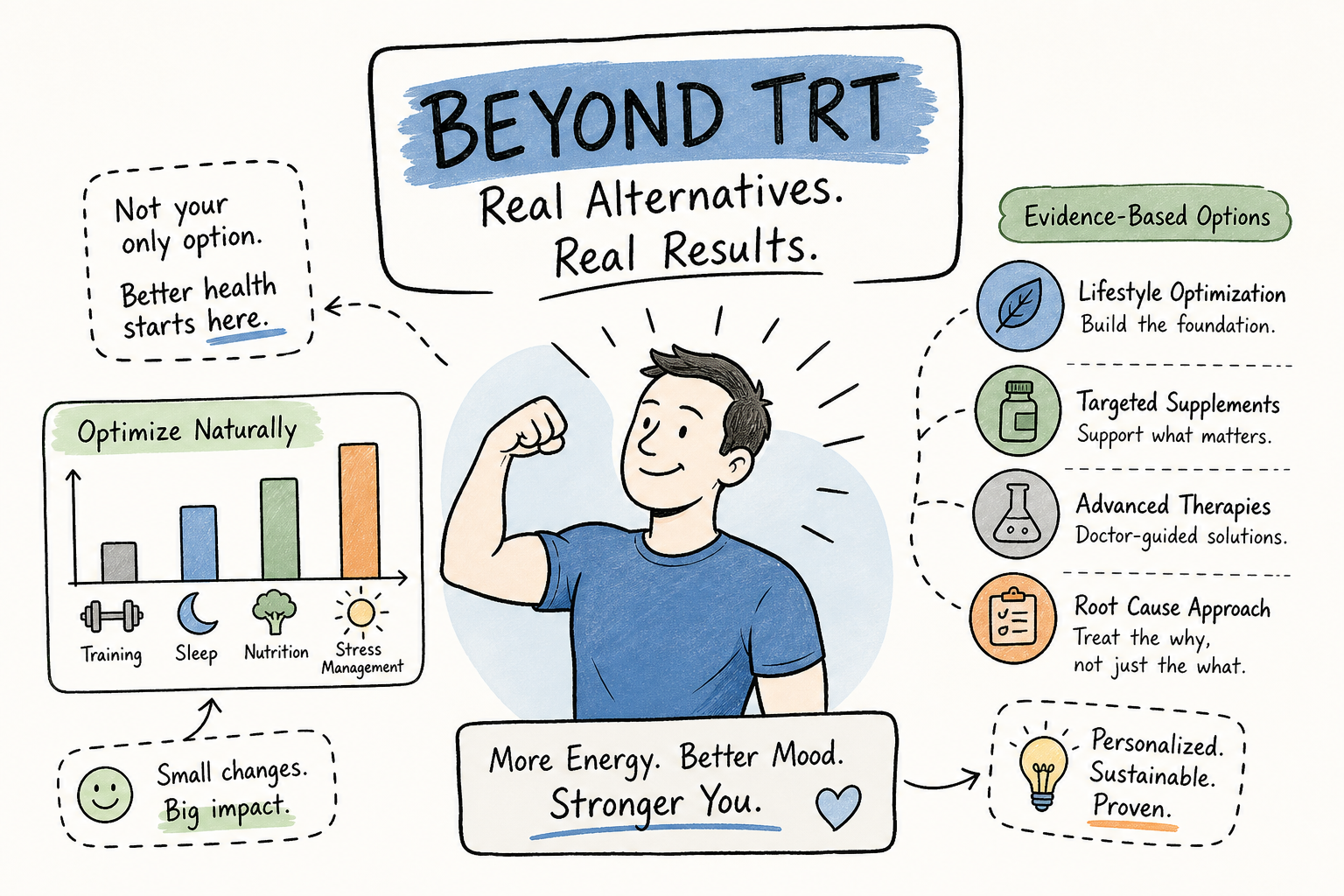 TRT Alternatives That Actually Work: A Clinical Guide