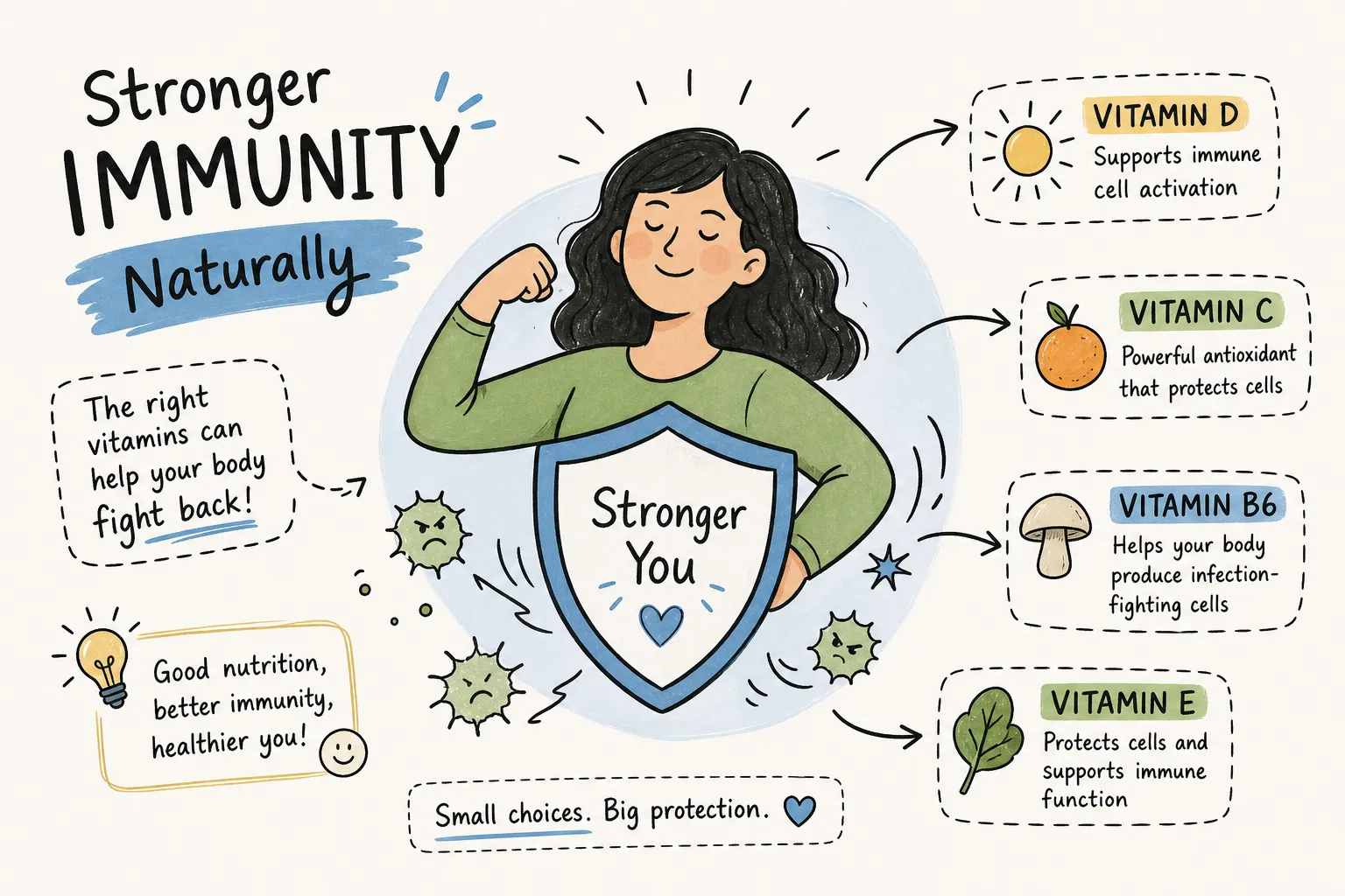 Vitamins for immune system health: what actually works